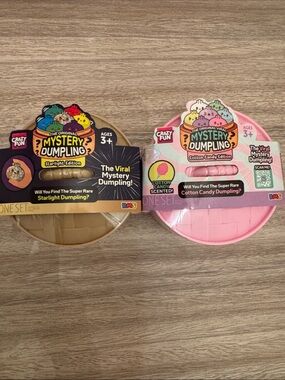 Mystery Dumpling Kids Toy - Pink Cotton Candy & Gold Starlight Editions